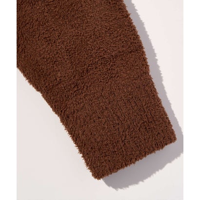 ウノ ピゥ ウノ ウグァーレ トレ リラックス 1PIU1UGUALE3 RELAX カシミヤタッチ ブロックニットショールカーディガン （brown）｜詳細画像