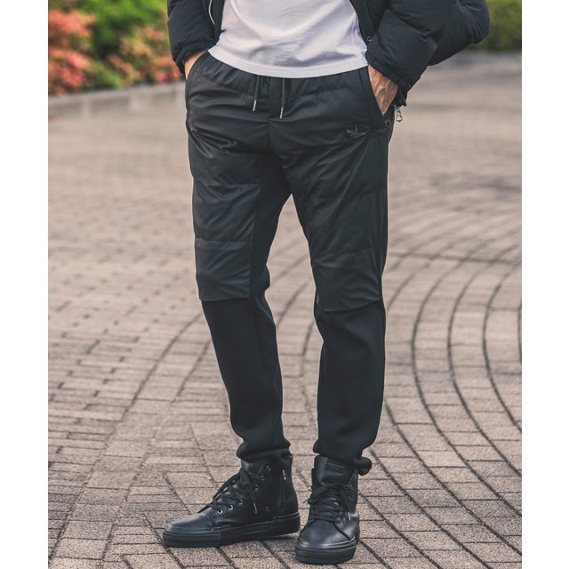 メタルアイコン テックパデッドパンツ （black A）