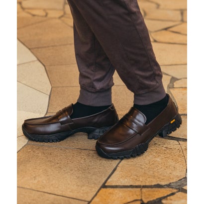 Vibram ソールレザーローファー （brown）｜詳細画像
