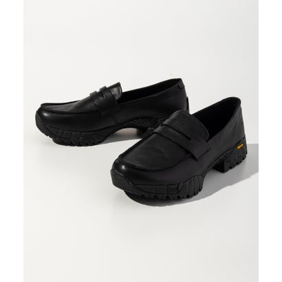 Vibram ソールレザーローファー （black）｜詳細画像