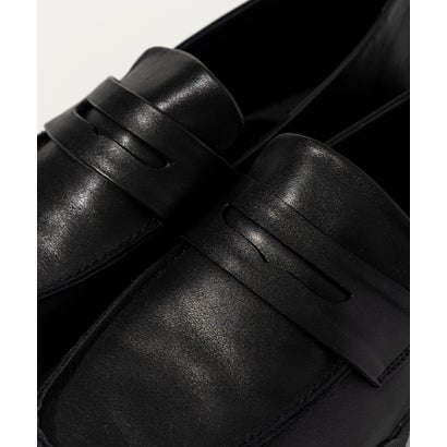 Vibram ソールレザーローファー （black）｜詳細画像
