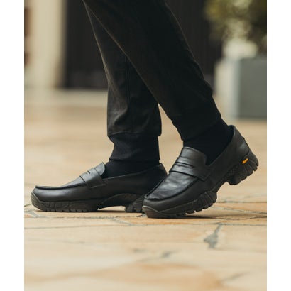 Vibram ソールレザーローファー （black）｜詳細画像
