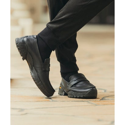 Vibram ソールレザーローファー （black）｜詳細画像