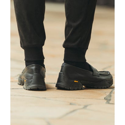 Vibram ソールレザーローファー （black）｜詳細画像