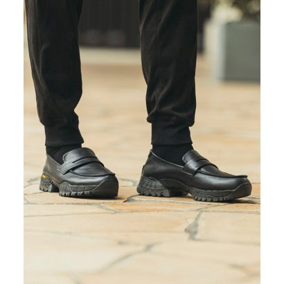 Vibram ソールレザーローファー （black）｜詳細画像