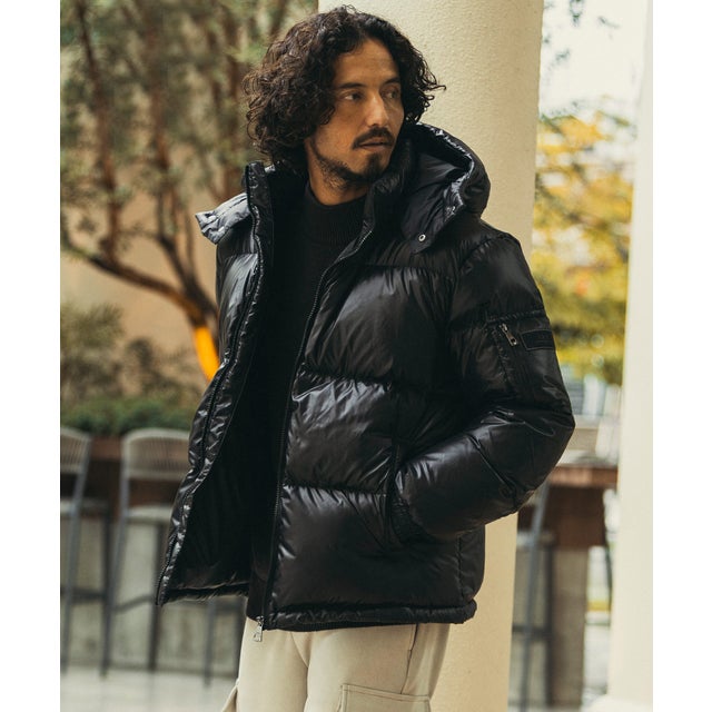 グロッシーダウンジャケット （black）