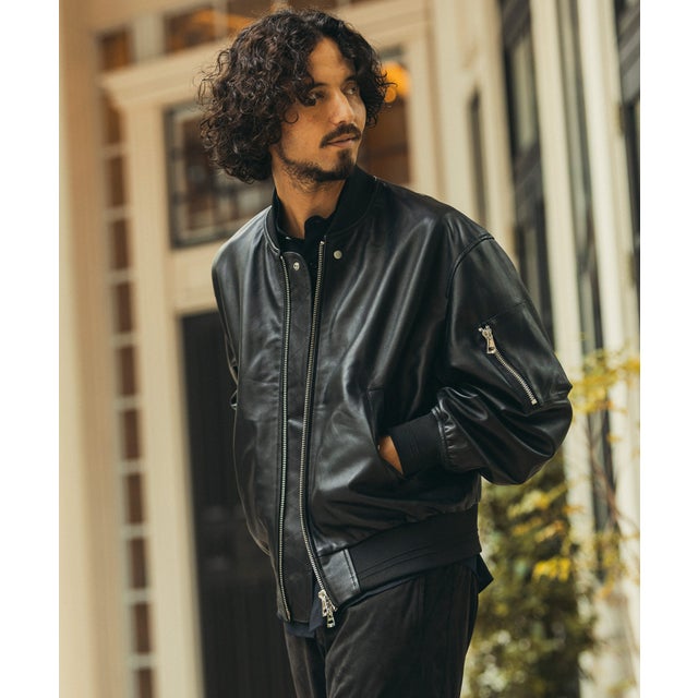 シープレザーMA-1 （black）