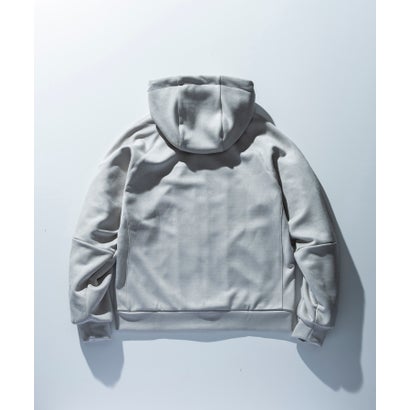 シンセティックスウェードポンチパーカー （off white）｜詳細画像