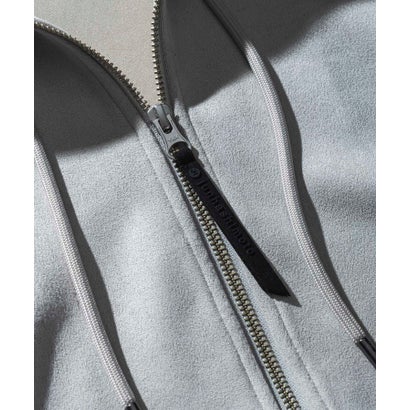 シンセティックスウェードポンチパーカー （off white）｜詳細画像