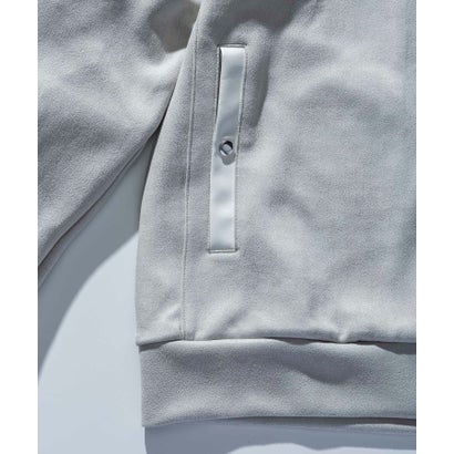 シンセティックスウェードポンチパーカー （off white）｜詳細画像