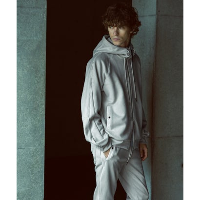 シンセティックスウェードポンチパーカー （off white）｜詳細画像