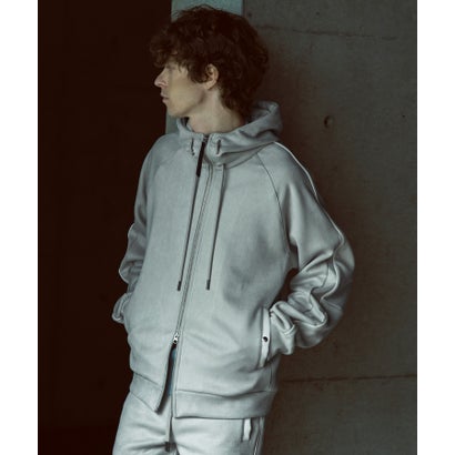 シンセティックスウェードポンチパーカー （off white）｜詳細画像