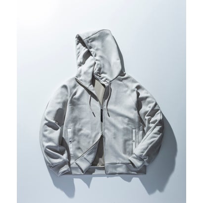 シンセティックスウェードポンチパーカー （off white）｜詳細画像