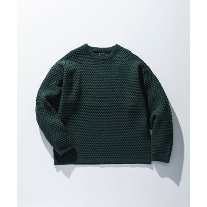 ジェイエイチ ジュンハシモト JH junhashimoto メッシュジャガードニット （green）｜詳細画像
