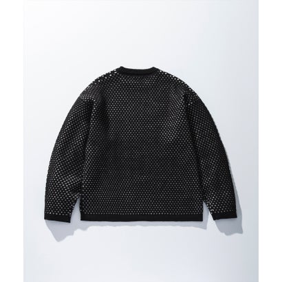 ジェイエイチ ジュンハシモト JH junhashimoto メッシュジャガードニット （black）｜詳細画像