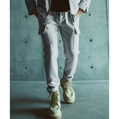 シンセティックスウェードポンチカーゴパンツ （off white）｜詳細画像