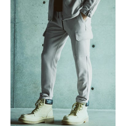 シンセティックスウェードポンチカーゴパンツ （off white）｜詳細画像