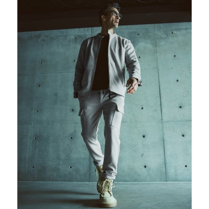 シンセティックスウェードポンチカーゴパンツ （off white）｜詳細画像