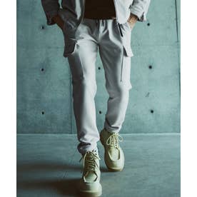 シンセティックスウェードポンチカーゴパンツ （off white）