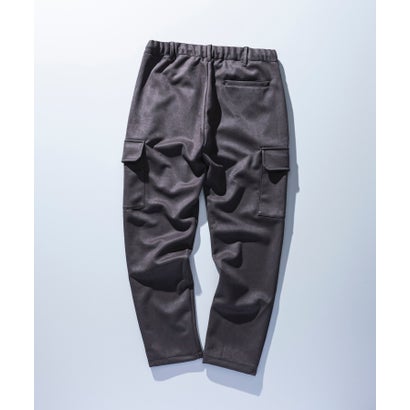 シンセティックスウェードポンチカーゴパンツ （charcoal）｜詳細画像