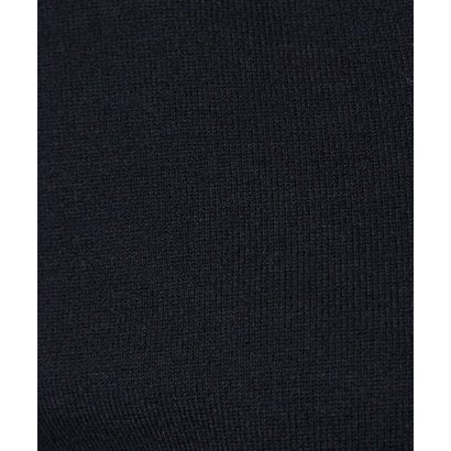 もちもち配色ボウタイニットTOPS （ブラック(019)）｜詳細画像