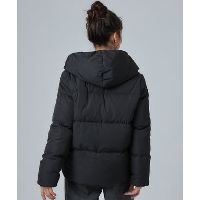 【洗濯可能／はっ水】ポーランドダウン ショートフーディコート （ブラック(019)）｜詳細画像