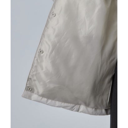 【洗濯可能／はっ水】ポーランドダウン ライトノーカラージャケット （ブラック(019)）｜詳細画像
