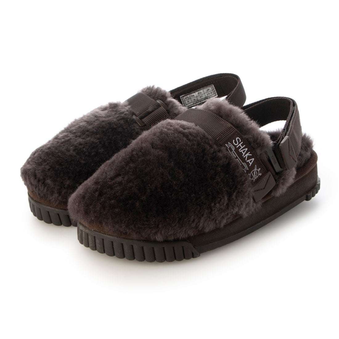 シャカ SHAKA SNUG CLOG MOUTON （Dark Brown） -靴＆ファッション通販 