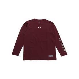 オークリー/メンズ/STRIKING QD LS DRY TEE （MAROON）