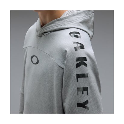 オークリー/メンズ/STRIKING MATELASSE HOODIE （NEW ATHLETIC GREY）｜詳細画像