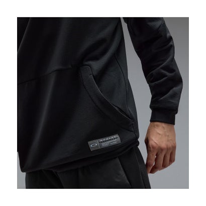 オークリー/メンズ/STRIKING MATELASSE HOODIE （PITCH BLACK）｜詳細画像