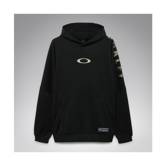 オークリー/メンズ/STRIKING MATELASSE HOODIE （PITCH BLACK）