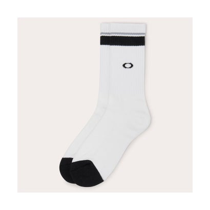 オークリー/ESSENTIAL SOCKS (3PCS) （WHITE/BLACK）｜詳細画像