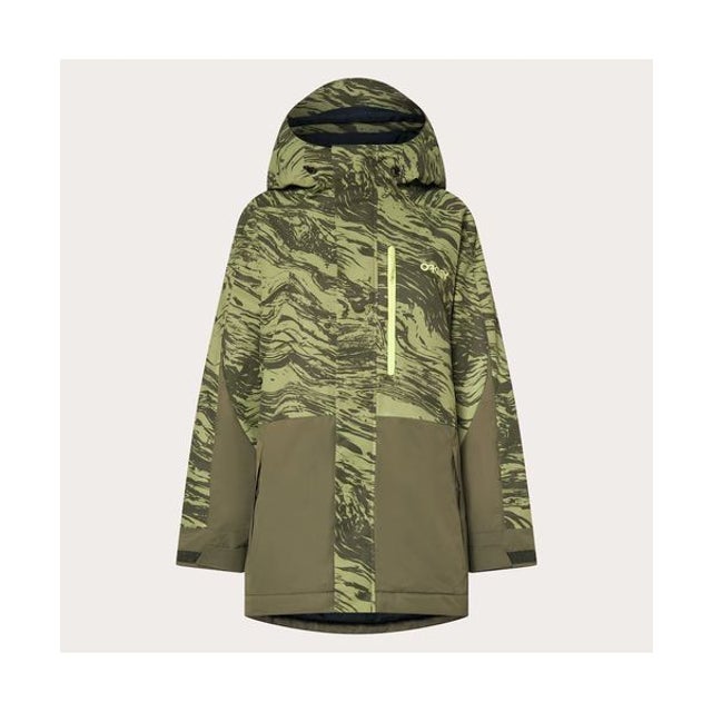 WMNS TNP TBT INSULATED JACKET （DUALITY SWIRL DBL GREEN）