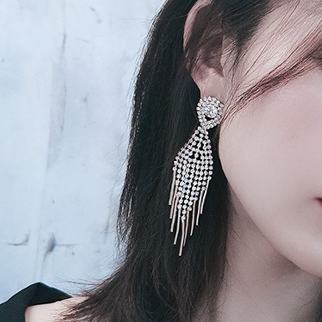 ショッピングゴー shoppinggo ロングピアス レディース アクセサリー