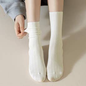 靴下 ソックス レディース アンクル 冷えとり靴下 蒸れない くつ下 socks フットウェア アンクルソックス  黒白 可愛い （Bホワイト）