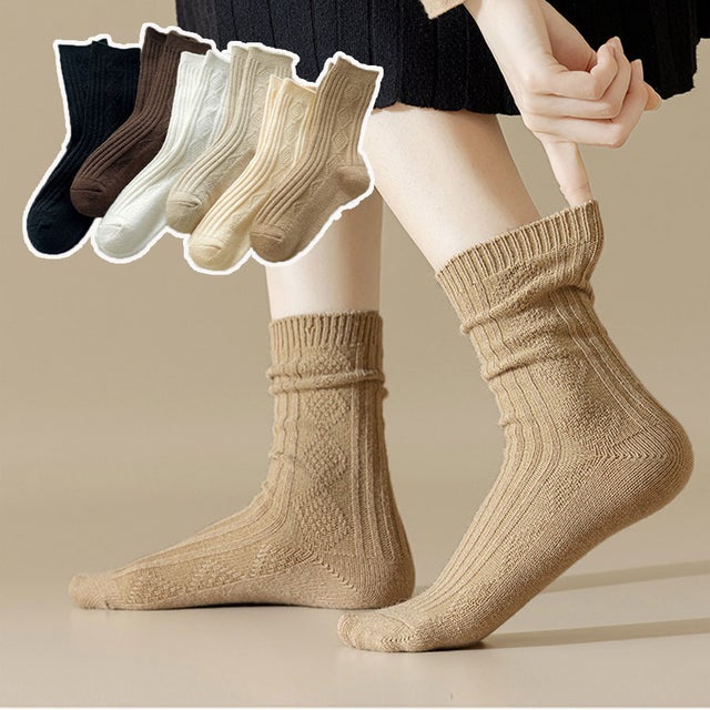 
                    靴下 暖かいソックス かわいい レディース アンクル 冷えとり靴下 蒸れない くつ下 socks フットウェア アンクルソックス （キャメル）