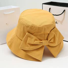 UVカット キャップ 帽子 レディース 日焼け防止 小顔効果  耳痛くない 接触冷感 涼しい 無地 夏用 吸汗速乾 抗菌防臭 折りたたみ サイズ調節 顔隠し （イエロー）