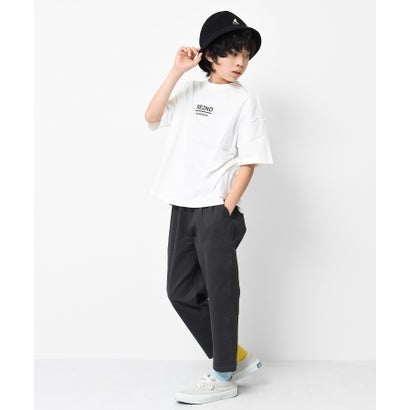 バックナロープリントビッグTシャツ （ライトブルー）｜詳細画像