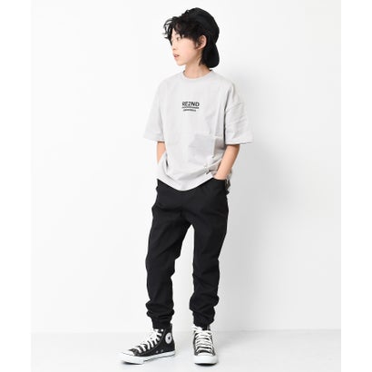 バックナロープリントビッグTシャツ （グリーン）｜詳細画像
