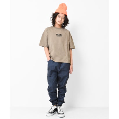 バックナロープリントビッグTシャツ （グリーン）｜詳細画像