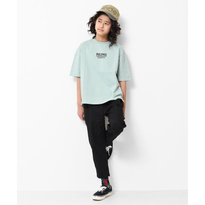 バックナロープリントビッグTシャツ （グリーン）｜詳細画像