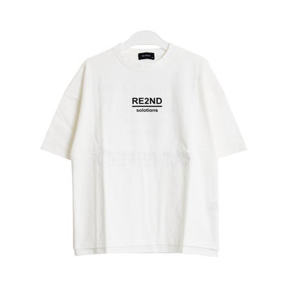 バックナロープリントビッグTシャツ （ブラック）｜詳細画像