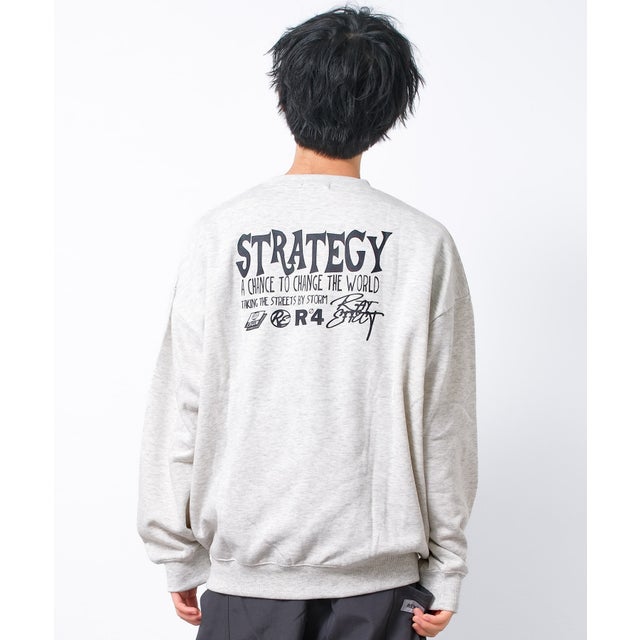 RAT STREET SUPERBIG裏起毛トレーナー （オートミール）