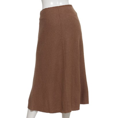 シェルター SHEL'TTER Warm Flare Long Skirt （ブラウン）｜詳細画像