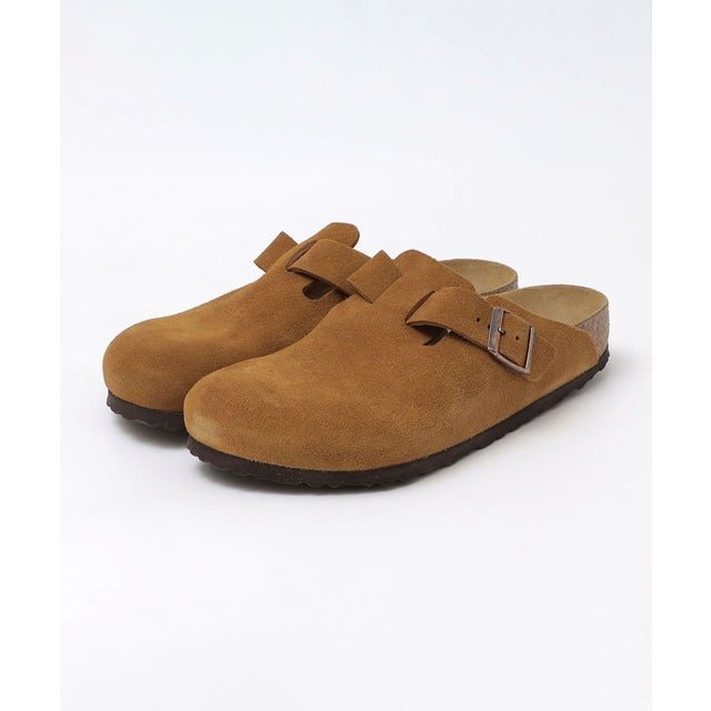 BIRKENSTOCK: SUEDE BOSTON （ブラウン）