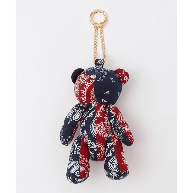 【WEB限定】ペイズリー ベア キーチャーム Medium （その他1）