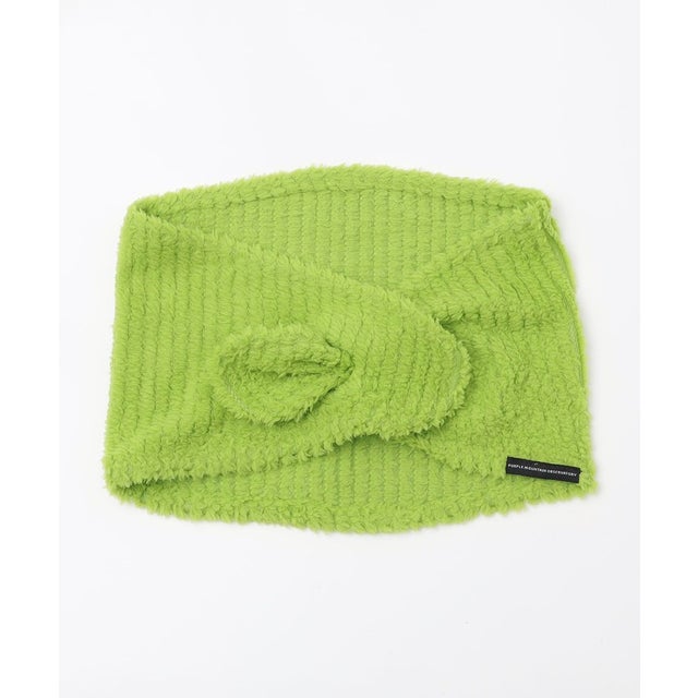 PURPLE MOUNTAIN OBSERVATORY: PRIMALOFT NECKWARMER （ライトグリーン）