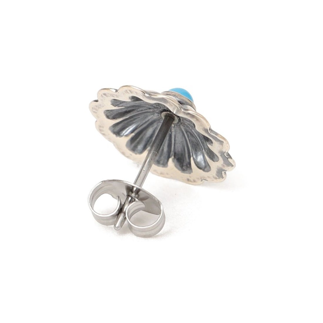 シップス SHIPS INDIAN JEWELRY:ターコイズ コンチョ ピアス