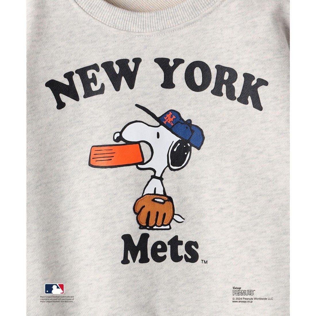 シップス SHIPS SHIPS KIDS:85～95cm / スヌーピー×MLB スウェット 